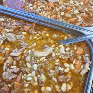 Asturian Pork with Chorizo & Chickpeas