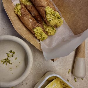 Pistachio Cannoli