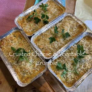 Crusted Cheese & Vegetable Pie